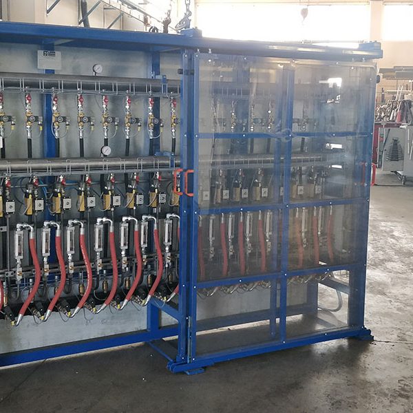 Remote mould cooling control panels
